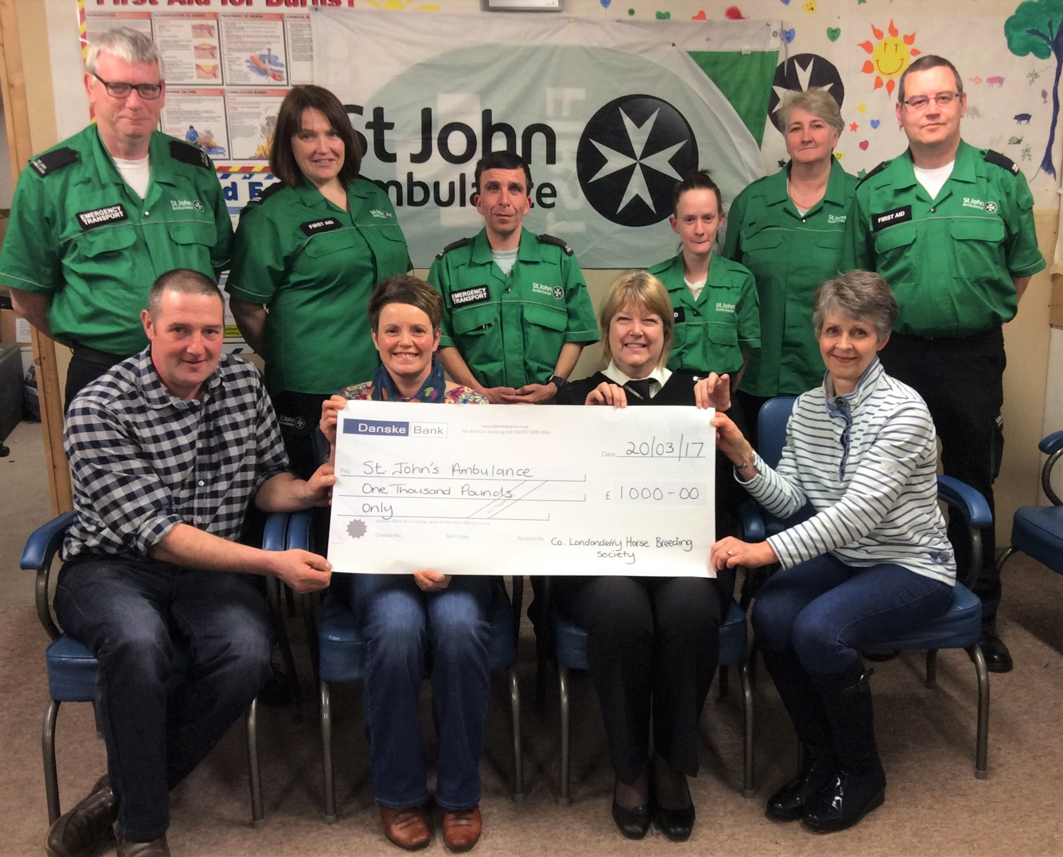 County Londonderry Horse Breeding Society - Charity Presentation - 